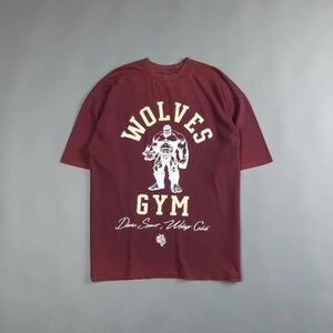 Wolves Gym "Premium" Oversized Tee | DARC SPORT x MARVEL Collab